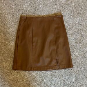 LOFT Brown Pencil Skirt